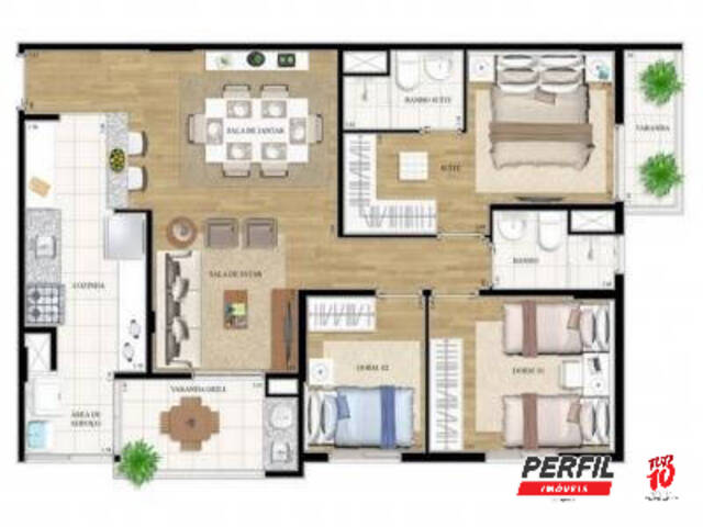 Apartamento para Venda em Osasco - 3